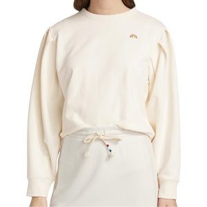 Terez New York Sugar Swizzle Rainbow Sweatshirt Size M